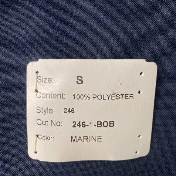 International Uniforms Vest Button Up Pockets Sleeveless Collared Lined S - Picture 7 of 9